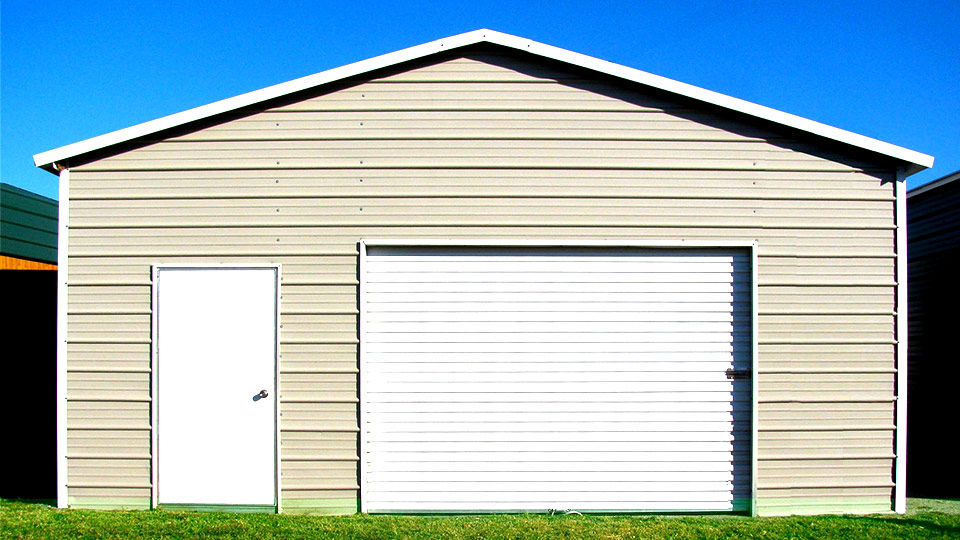 Boxed Eave Front Entry Garage