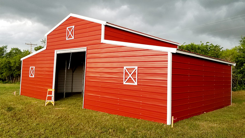 36x36x12/7 Agricultural Barn