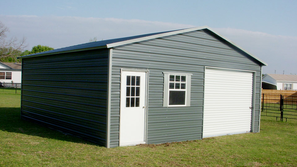 Boxed Eave Front Entry Garage