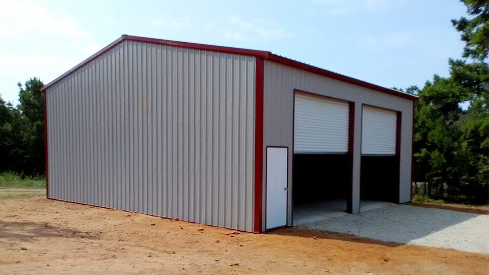 24x30x14 Vertical Roof Shop