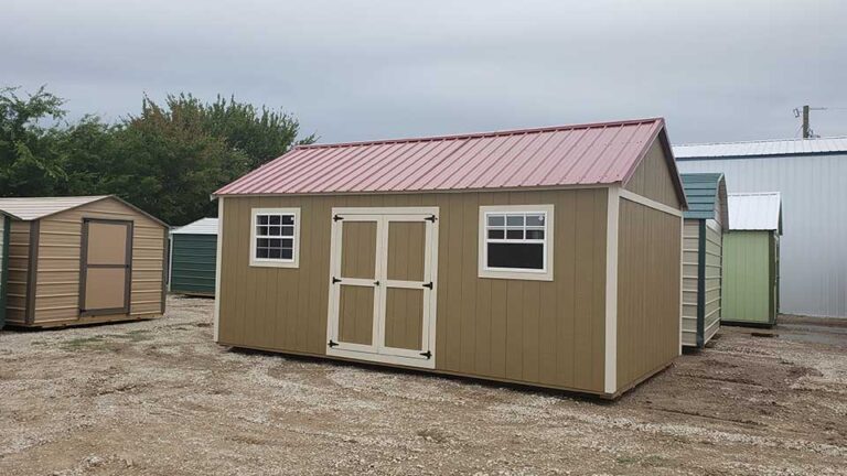 10x20 Side Lofted Craftsman Cottage