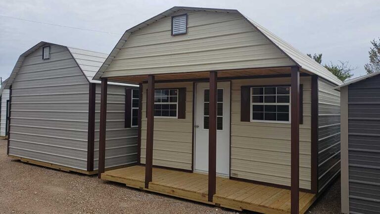 14x30 Country Barn with end porch