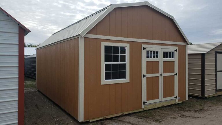 14x28 End Lofted Craftsman Barn