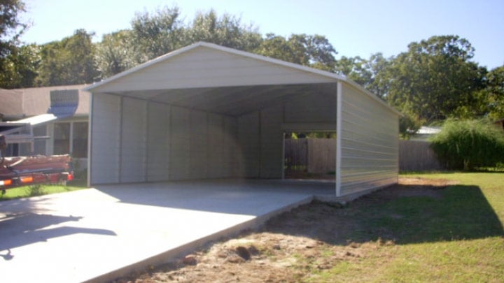 Boxed Eave Garage