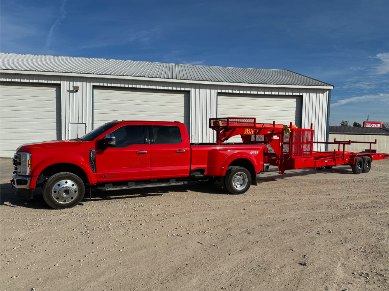 truck and trailer