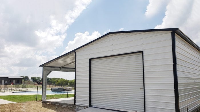 Barn with a Lean To