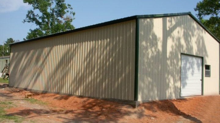 Vertical Roof Garage