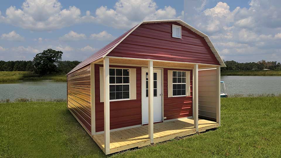 Country Barn with end porch