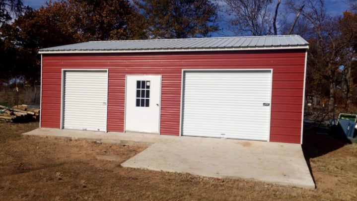 Vertical Roof Garage