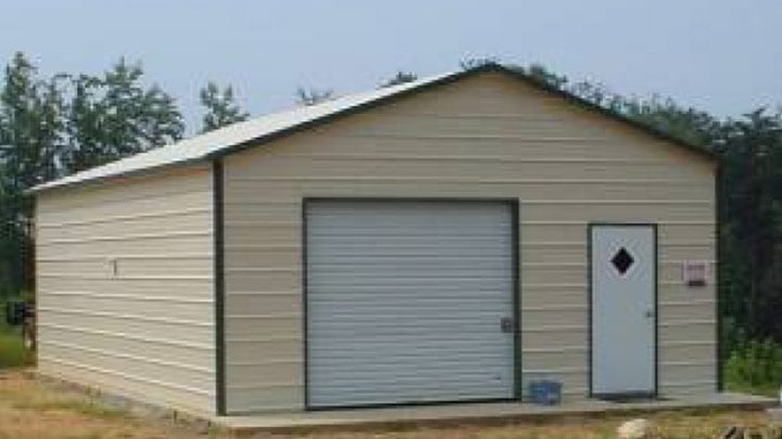 Boxed Eave Roof Front Entry Garage