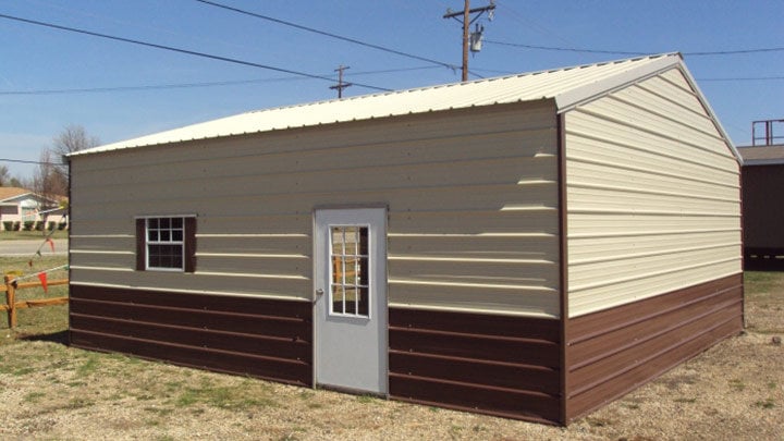 Vertical Roof Garage