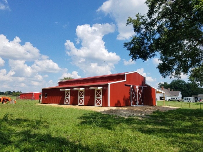 Raised Center Pole Barn
